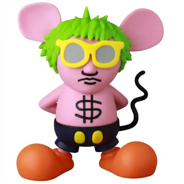 KEITH HARING VCD ANDY MOUSE PINK