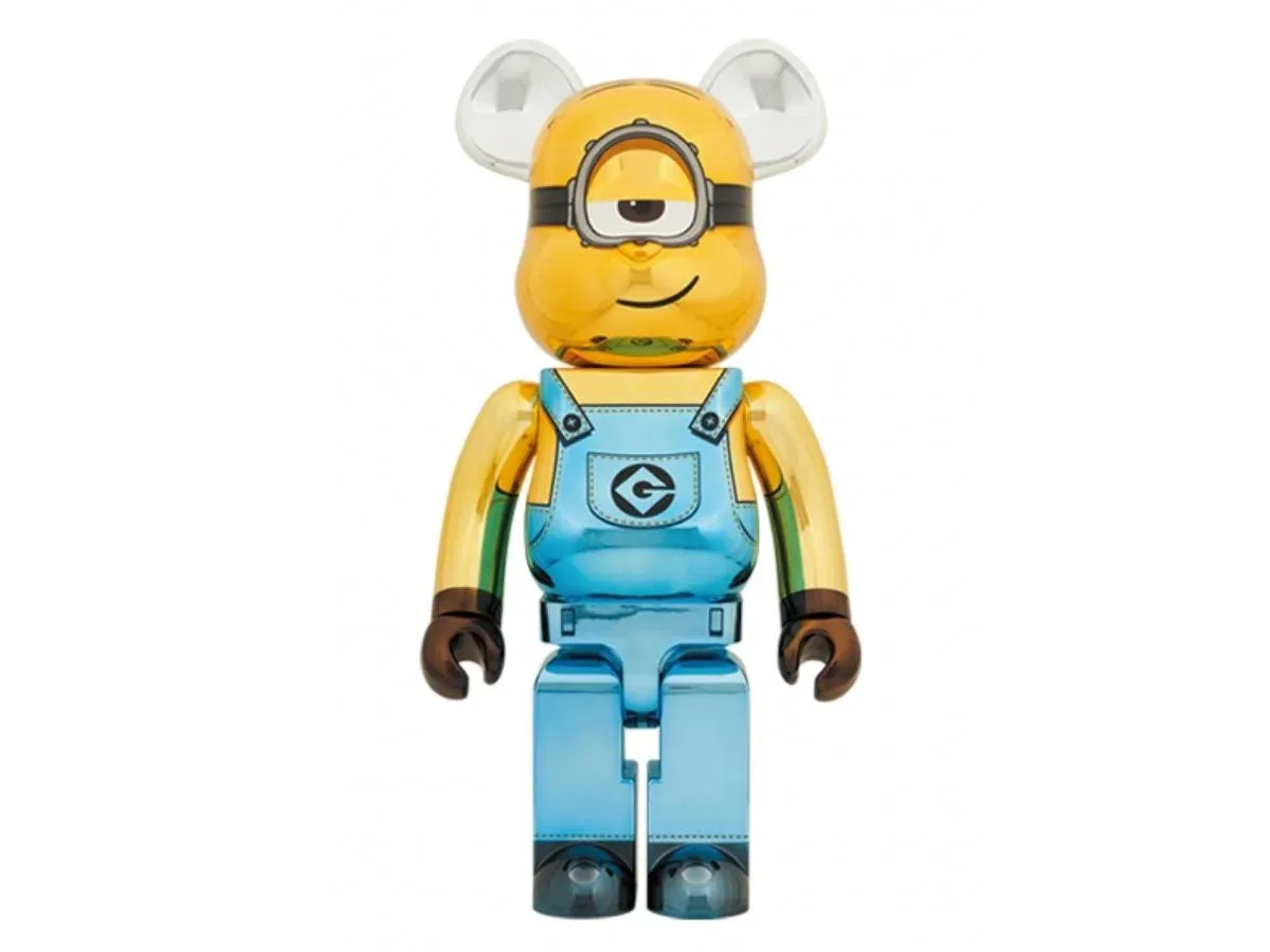 ФИГУРА MEDICOM TOY BEARBRICK STUART CHROME VER. 1000% 70 CM