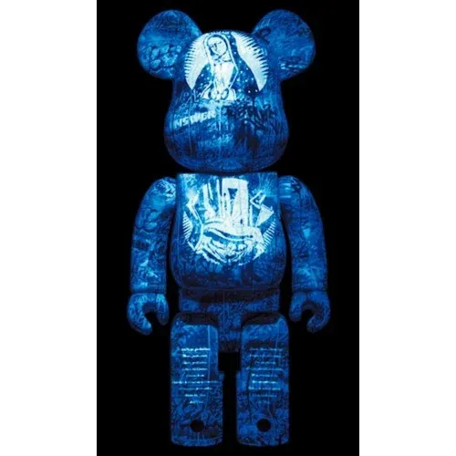 ФИГУРА MEDICOM TOY BEARBRICK KNAVE BY YUCK P(L/R)AYER 400% 28 CM - 2