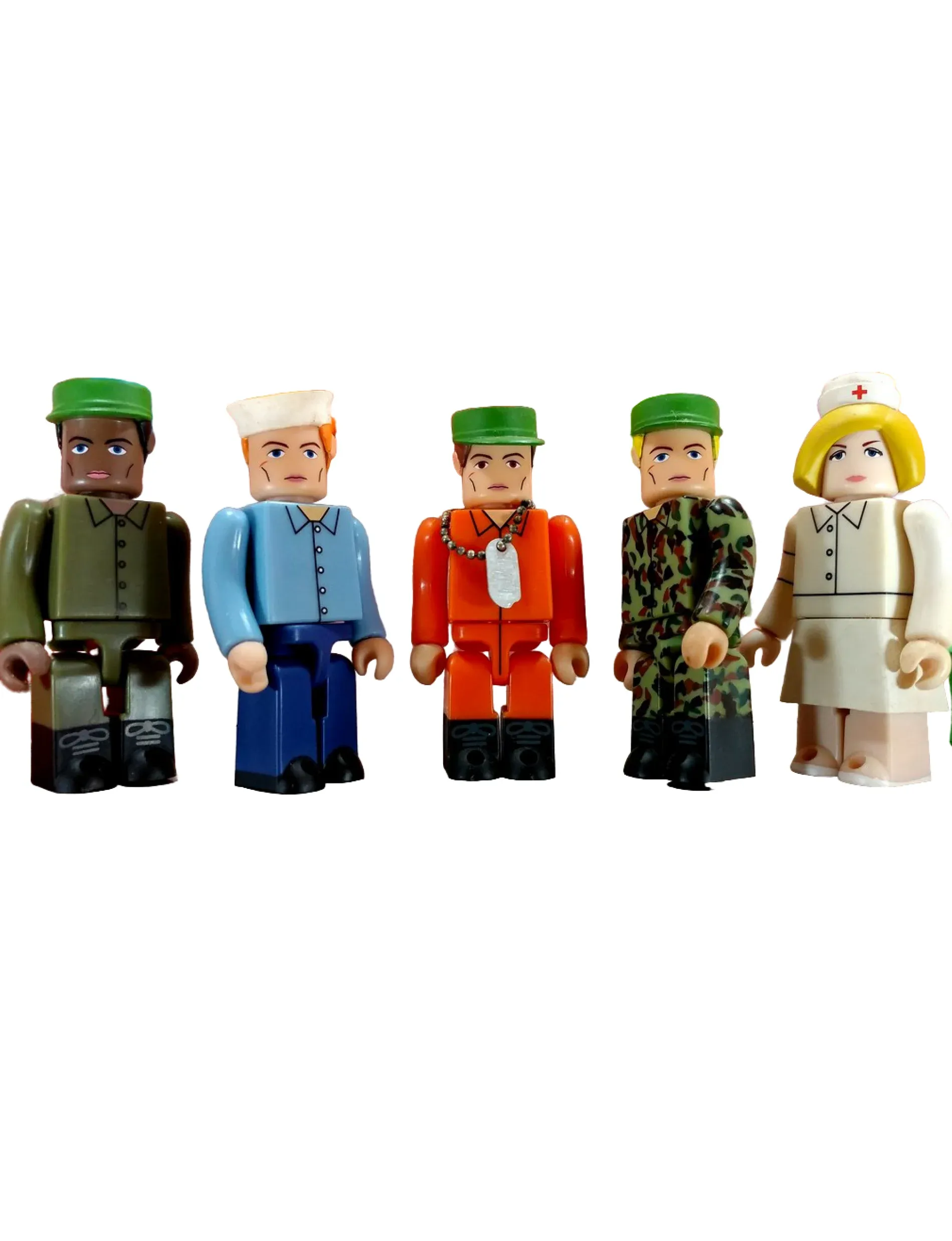 ФИГУРА MEDICOM TOY KUBRICK G.I. JOE FIGHTING MAN Коробка-сюрприз 100% 7 СМ НАБОР 24 ШТ. - 1
