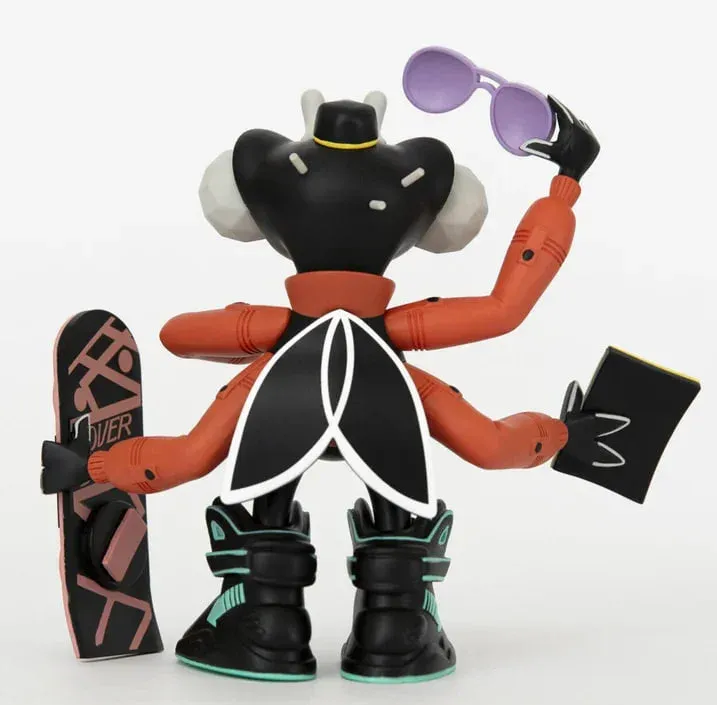 ФИГУРА JOE LEDBETTER MARTY MCFLY LAVA VERSION 13 СМ - 3