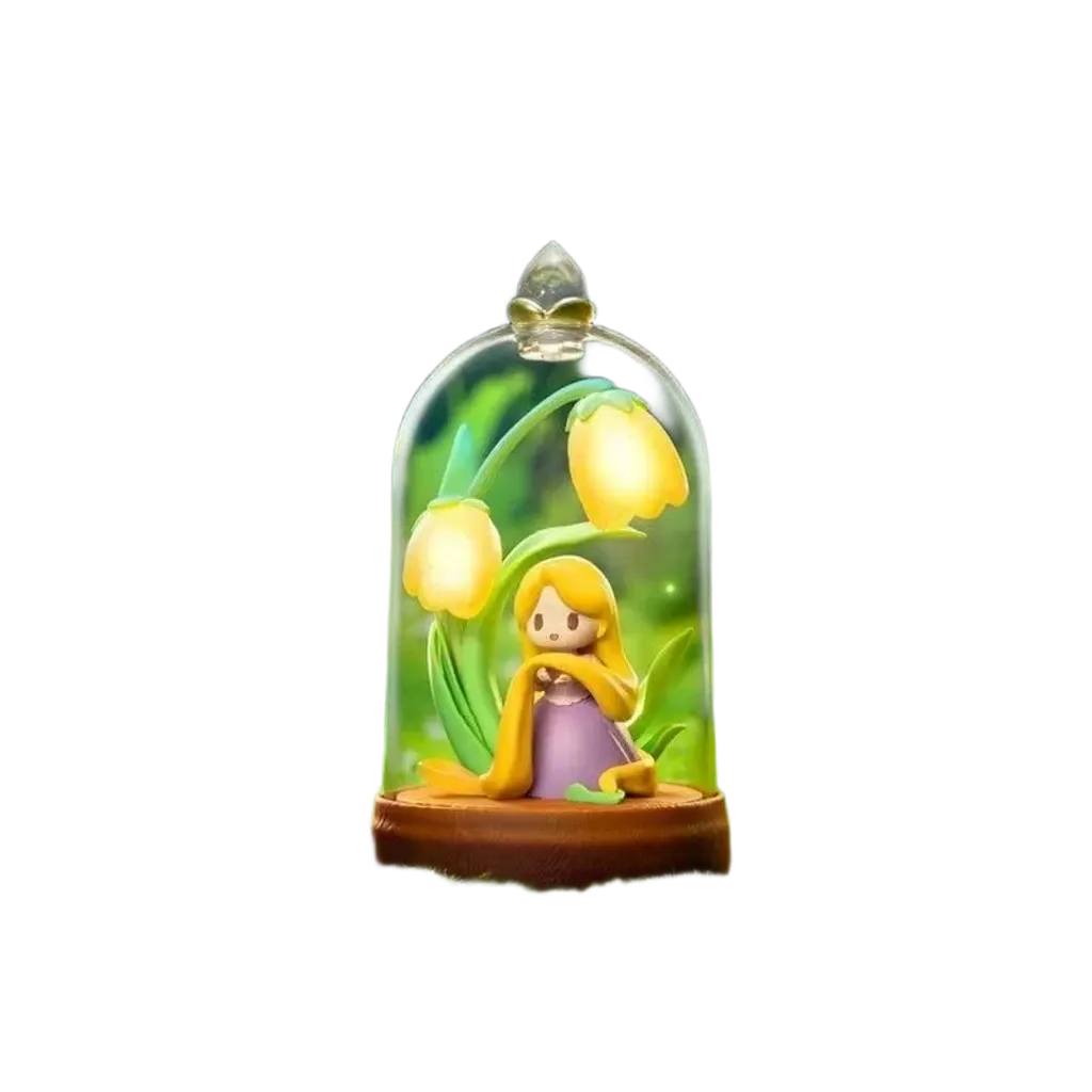 ФИГУРА 52TOYS DISNEY PRINCESS D-BABY SERIES- FLOWERS & SHADOWS Коробка-сюрприз 13 CM - 2