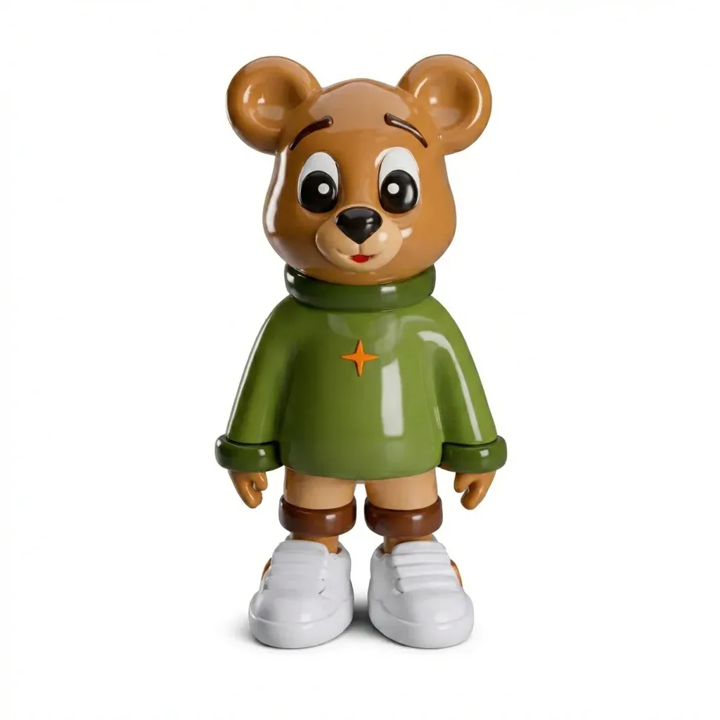 МИХАИЛ МЕДВЕДУС HELLO MY NAME IS MISHKA TOY GREEN