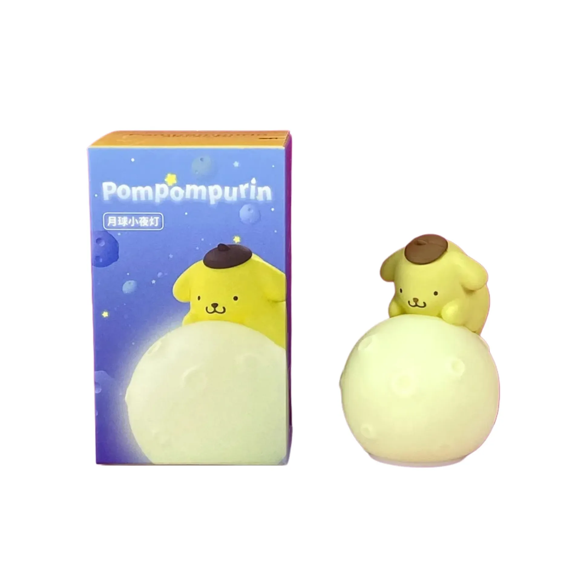 ФИГУРА HELLO KITTY SANRIO MOON NIGHT LIGHT PUDDING ЖЕЛТЫЙ 6 СМ - 2