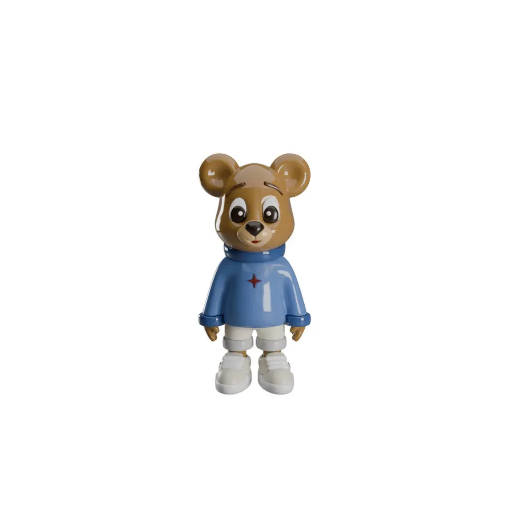 МИХАИЛ МЕДВЕДУС HELLO MY NAME IS MISHKA TOY GREEN CUSTOM