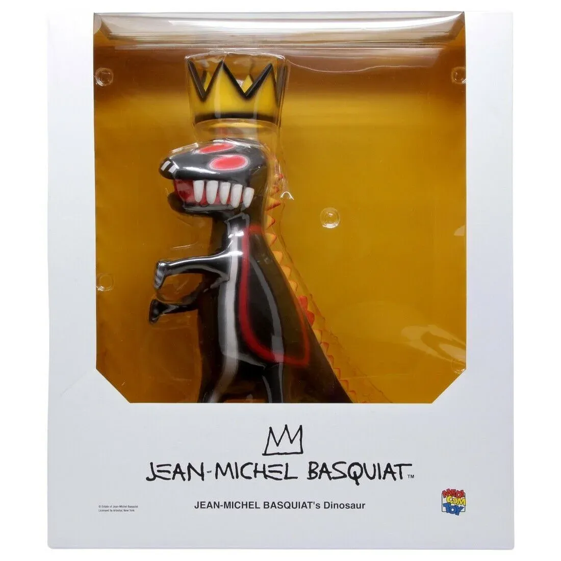 ФИГУРА MEDICOM TOY JEAN-MICHEL BASQUIATS DINOSAUR 25 CM - 2