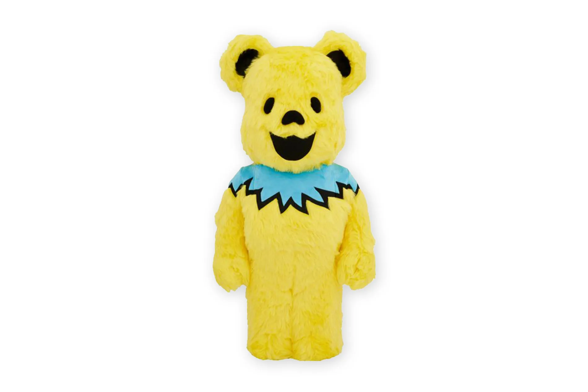ФИГУРА MEDICOM TOY BEARBRICK GRATEFUL DEAD DANCING BEAR COSTUME VERSION YELLOW 400% 28 CM