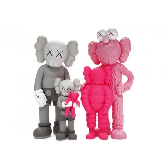 ФИГУРА KAWS FAMILY MONO/PINK 34 СМ НАБОР 4 ШТ