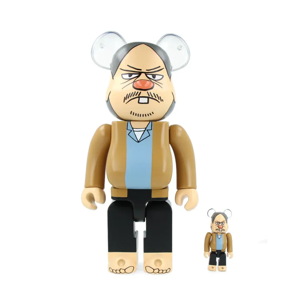 ФИГУРА MEDICOM TOY BEARBRICK BUM SAN 100% & 400% 7 CM & 28 CM