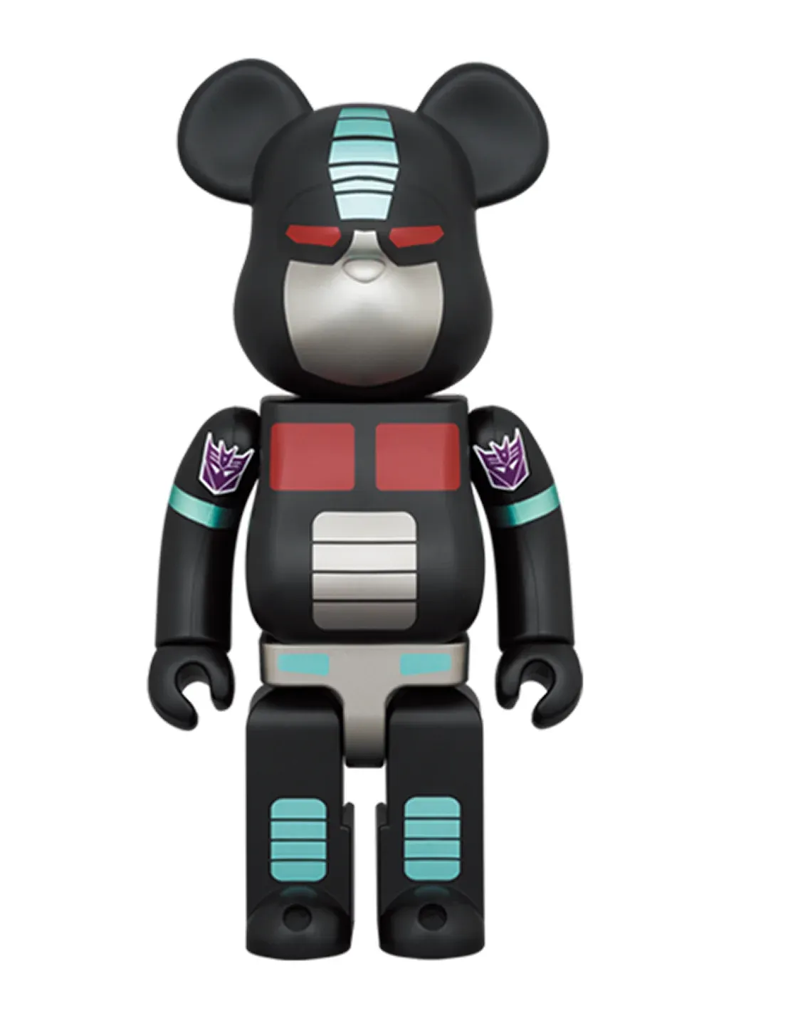 ФИГУРА MEDICOM TOY BEARBRICK NEMESIS PRIME TRANSFORMER 100% & 400% 7 CM & 28 CM - 2
