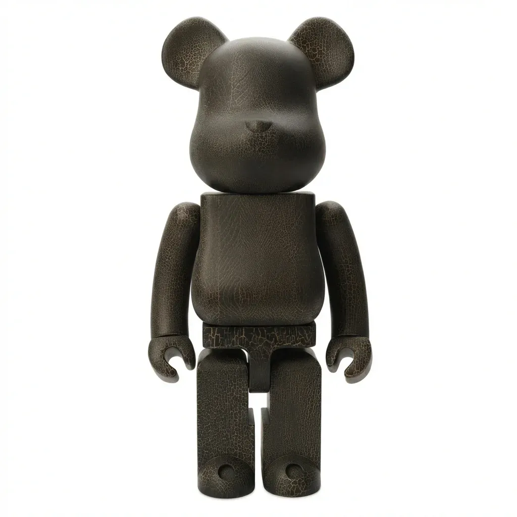 ФИГУРА MEDICOM TOY BEARBRICK KARIMOKU CRACK PAINT 1000% 70 CM - 1