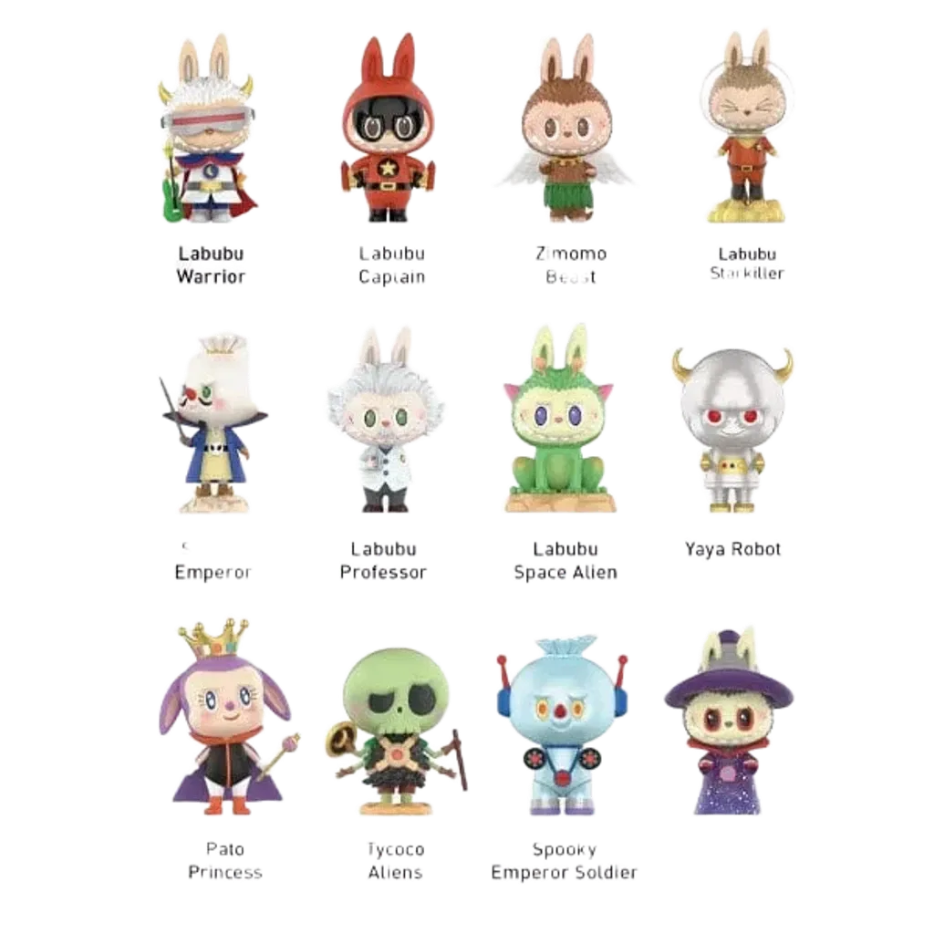 ФИГУРА POP MART THE MONSTERS SPACE ADVENTURES Коробка-сюрприз
