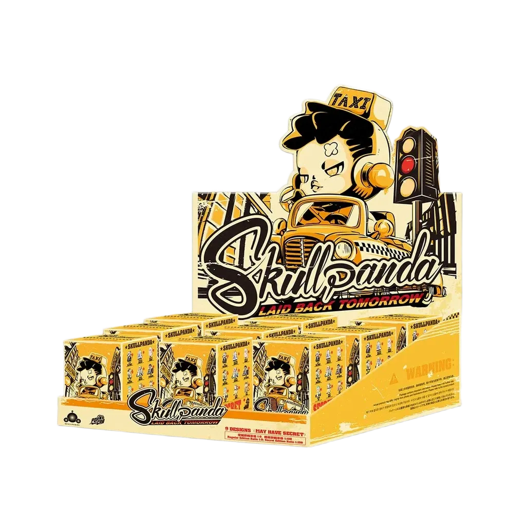 ФИГУРА POP MART SKULLPANDA LAID BACK TOMORROW SERIES Коробка-сюрприз - 1