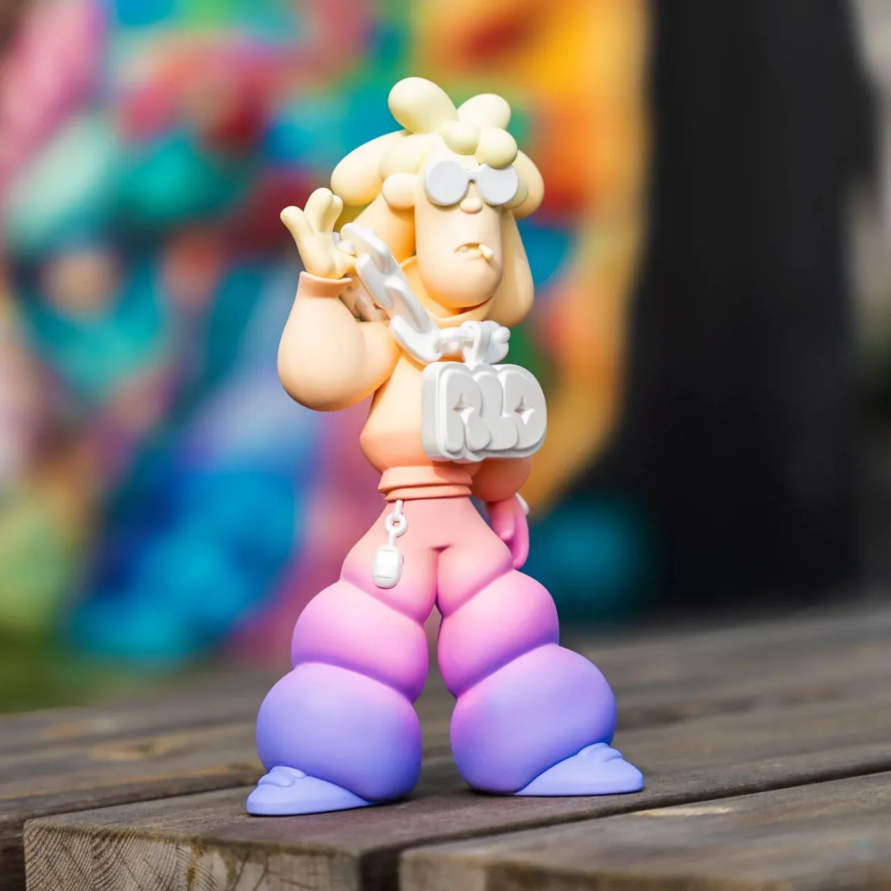 ФИГУРА SUPERPLASTIC X RHYMEZLIKEDIMEZ LIL ILL - TWILIGHT EDITION 22 СМ - 3