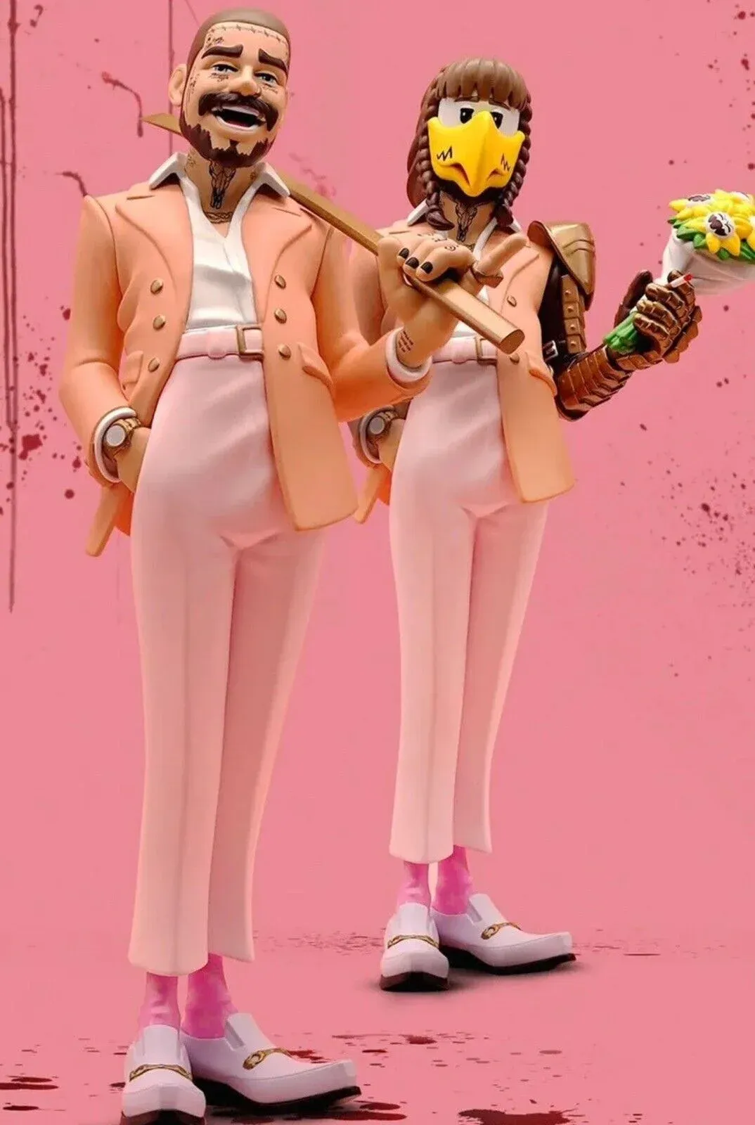 ФИГУРА SUPERPLASTIC X POST MALONE - THE LEGEND OF MALONE FIGURE 30 СМ - 4