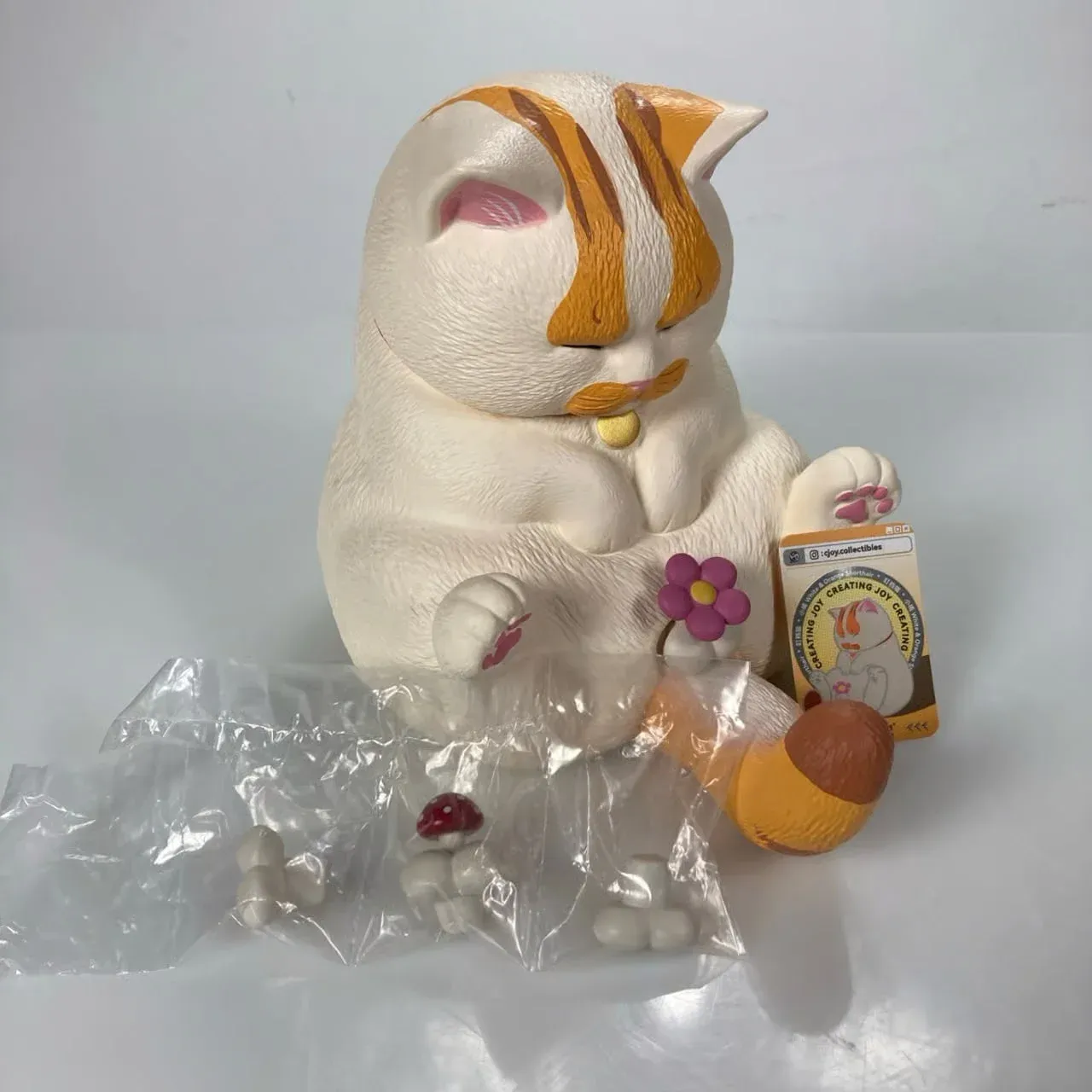 ФИГУРА CJOY YEAR END SALE CROTCH STARING CAT (ORANGE AND WHITE SHORTHAIR) 8 СМ - 5