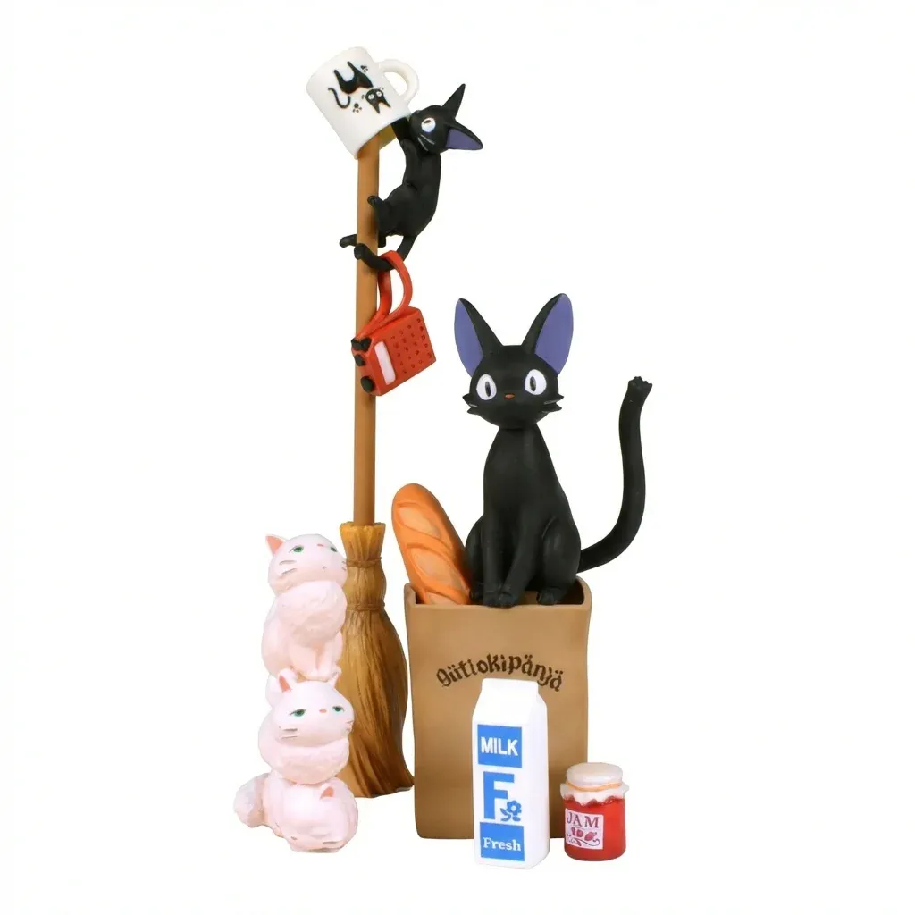 KIKI'S DELIVERY SERVICE - JIJI NOSECHARA ASSORTMENT STACKING FIGURE