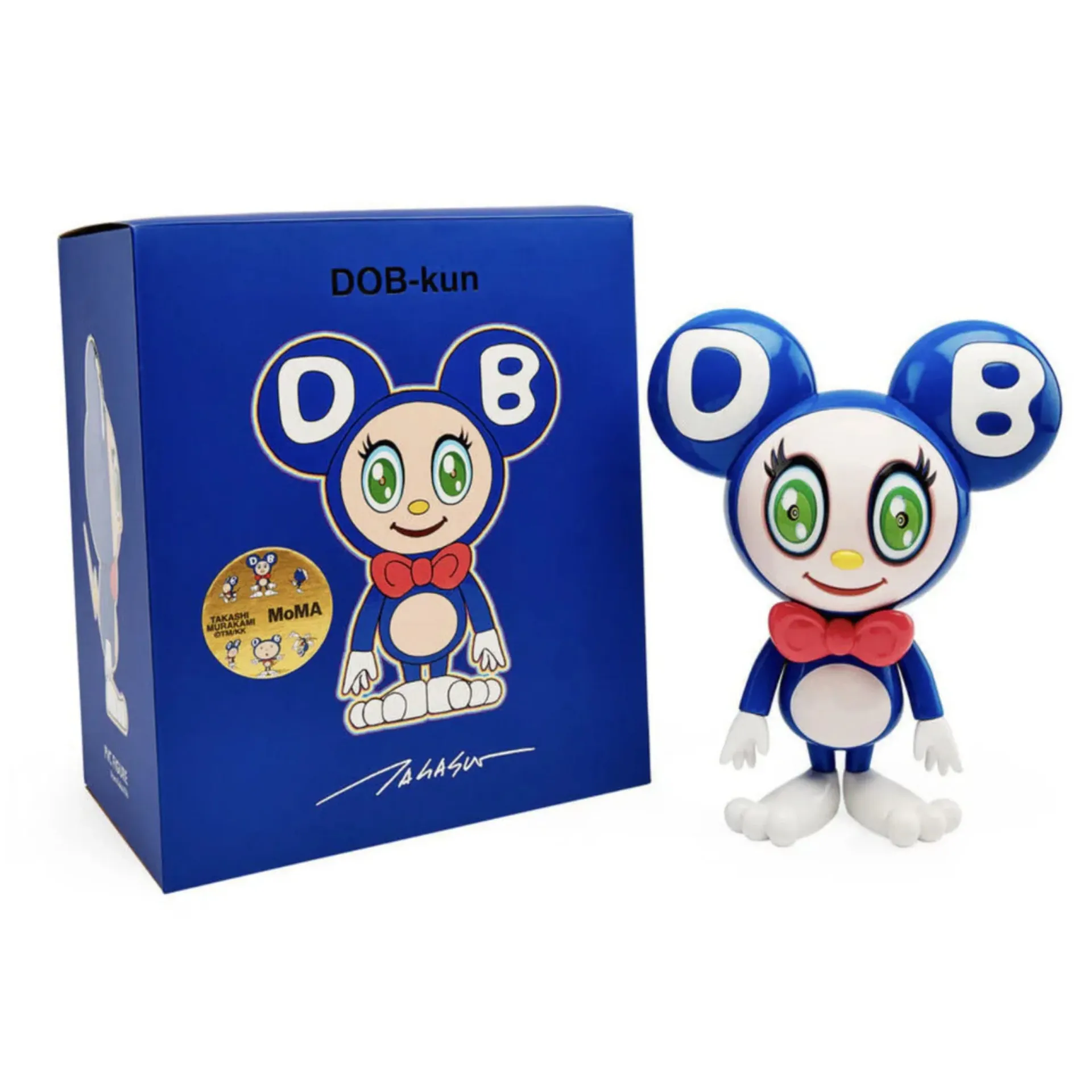ФИГУРА TAKASHI MURAKAMI DOB-KUN DARK BLUE 23 СМ - 2