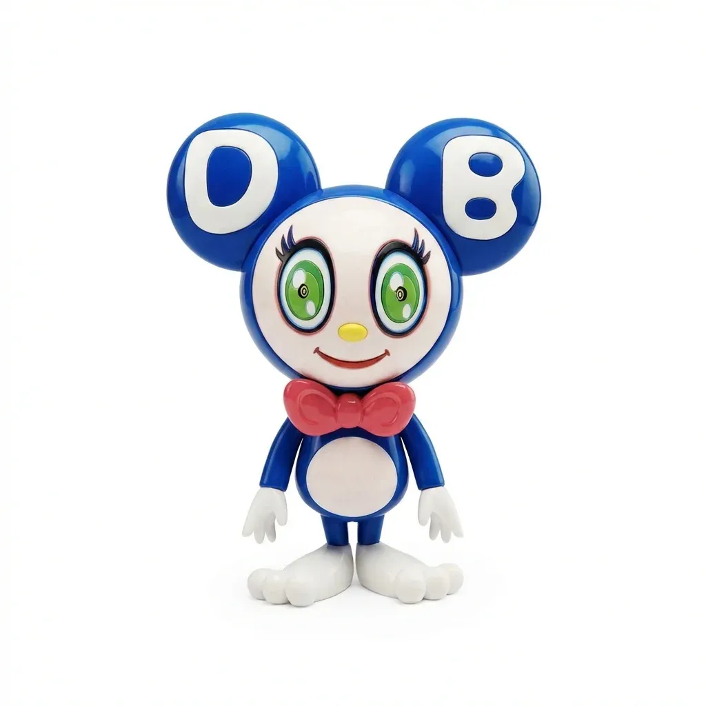 TAKASHI MURAKAMI DOB-KUN DARK BLUE