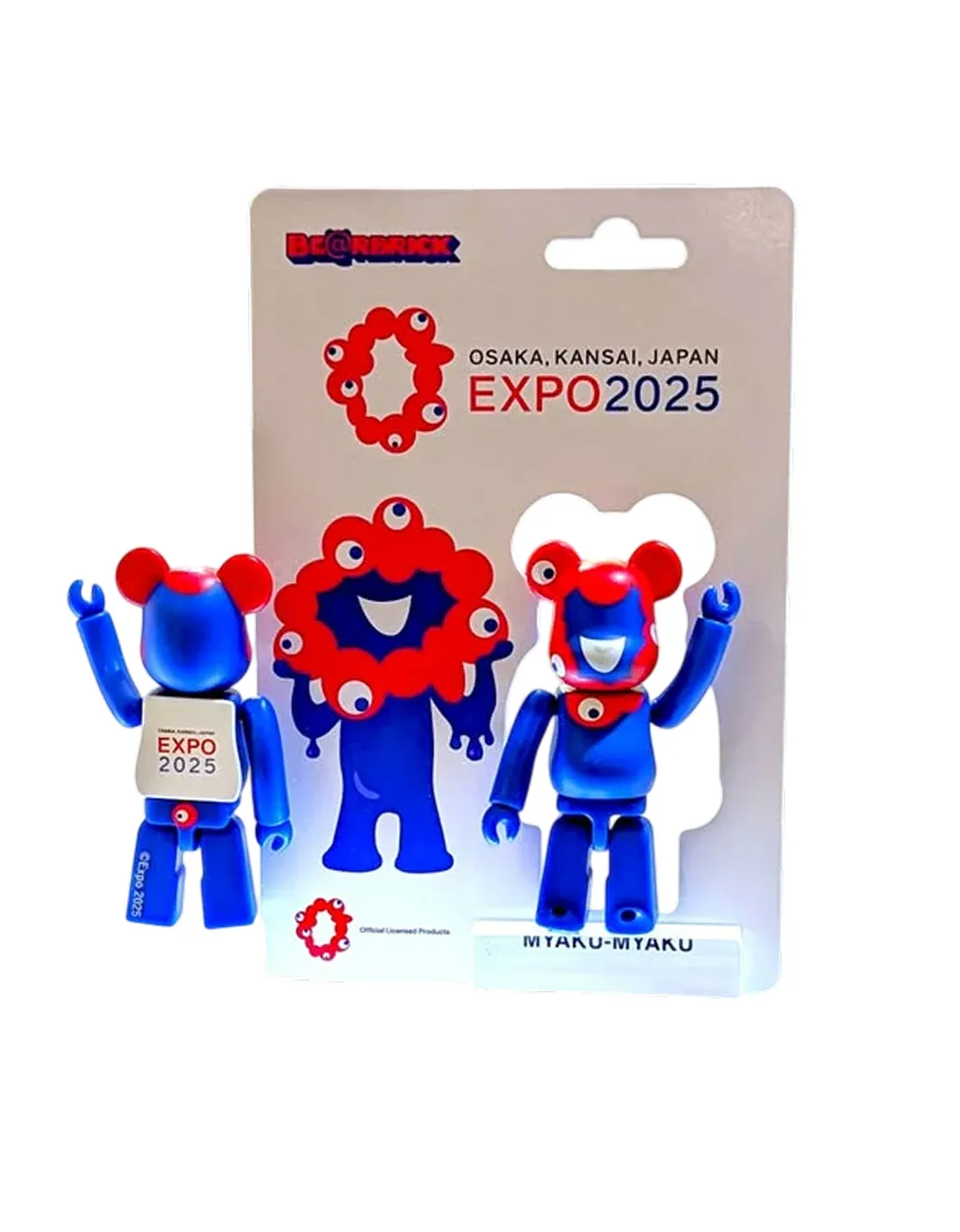 ФИГУРА MEDICOM TOY BEARBRICK MYAKUMYAKU 100% 7 СМ - 2