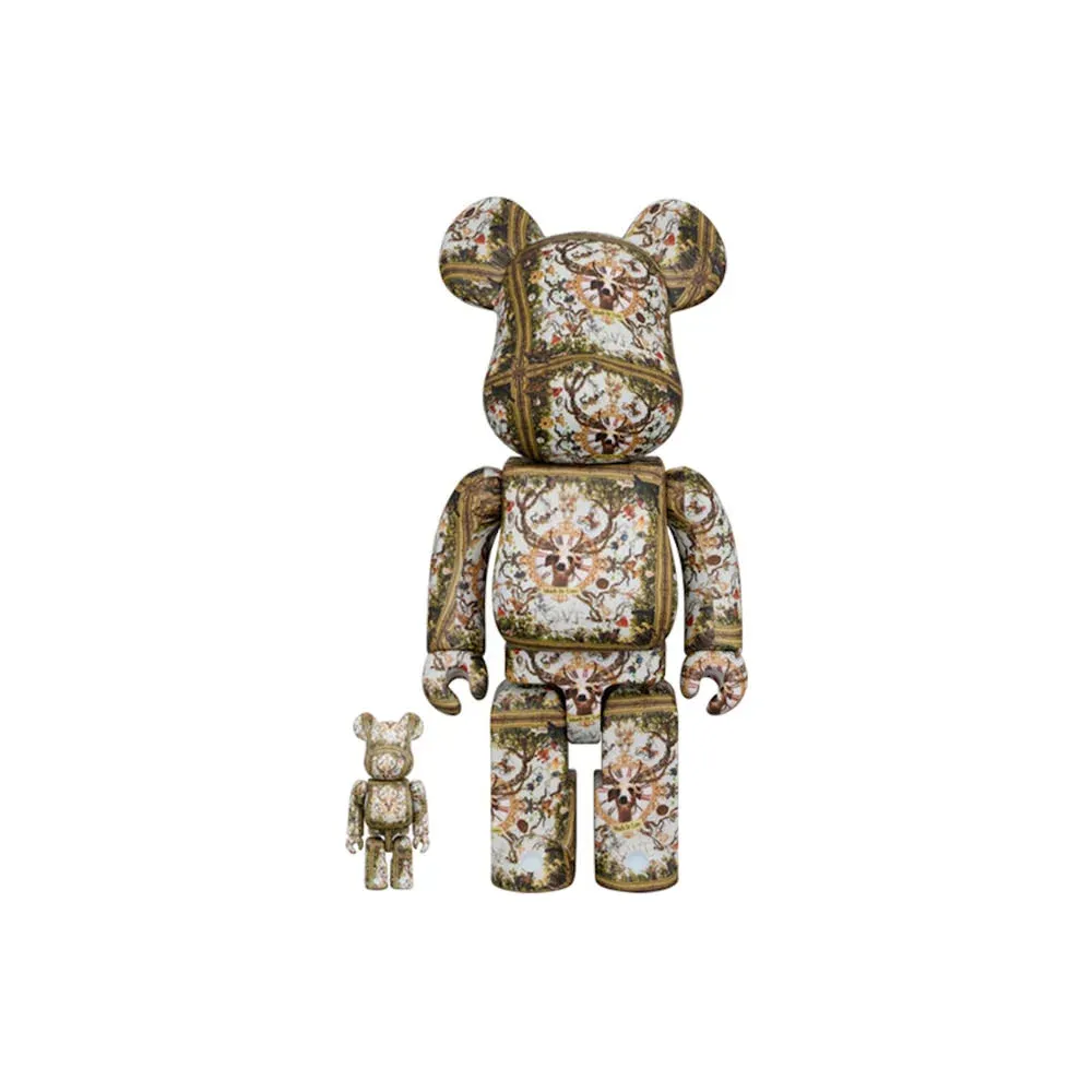 ФИГУРА MEDICOM TOY BEARBRICK YUUKI OGURA MUCH IN LOVE 100% & 400% 7 CM & 28 CM - 1