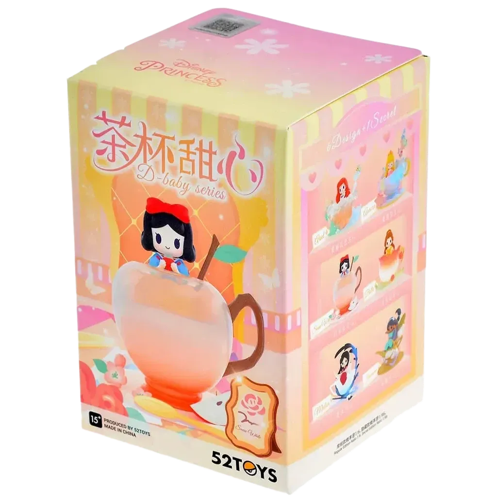 ФИГУРА 52TOYS DISNEY PRINCESS D-BABY SERIES-TEACUP SWEETIES Коробка-сюрприз 10 CM