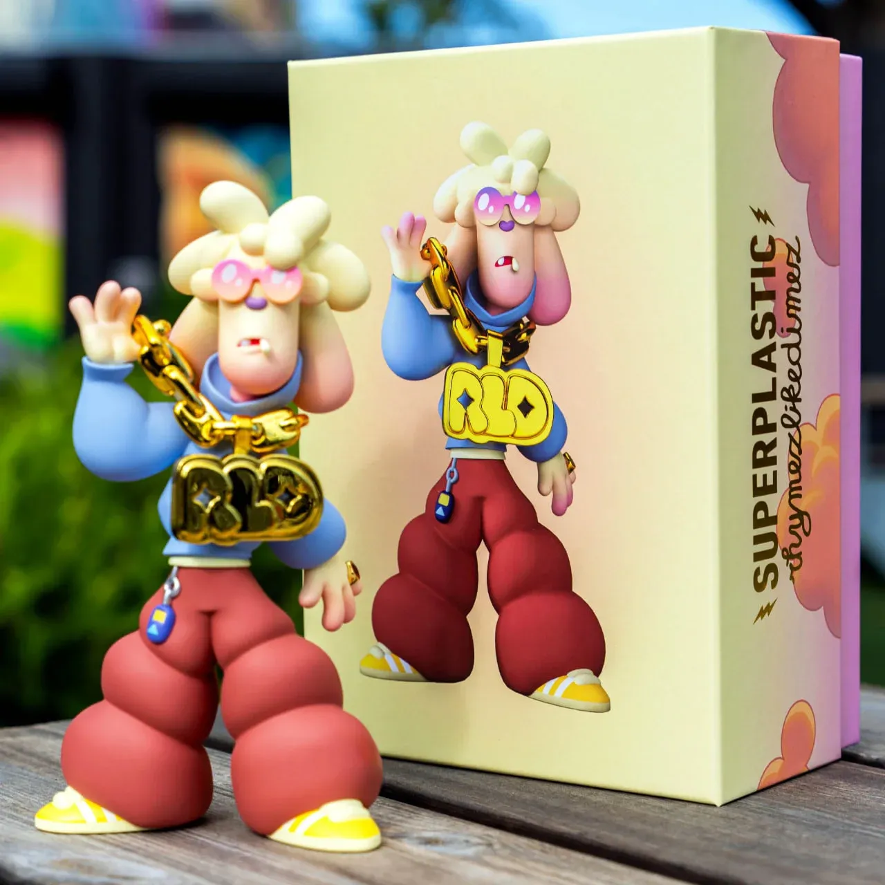 ФИГУРА SUPERPLASTIC X RHYMEZLIKEDIMEZ LIL ILL 22 СМ - 4