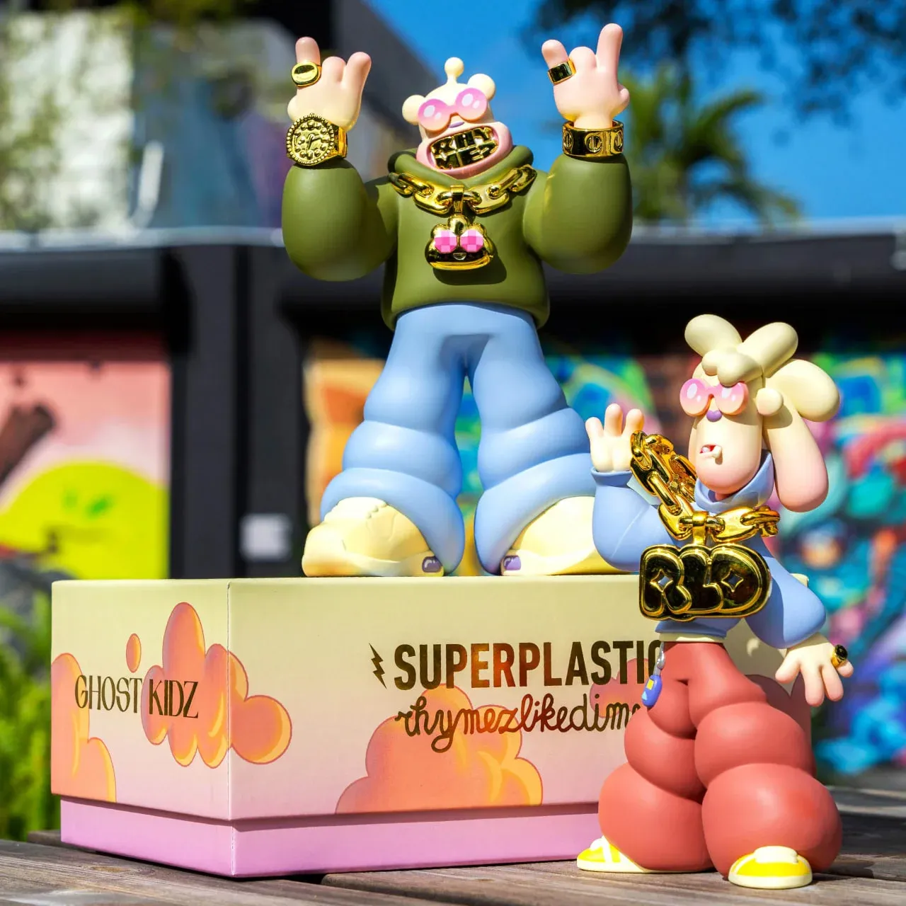 ФИГУРА SUPERPLASTIC X RHYMEZLIKEDIMEZ LIL ILL 22 СМ - 5