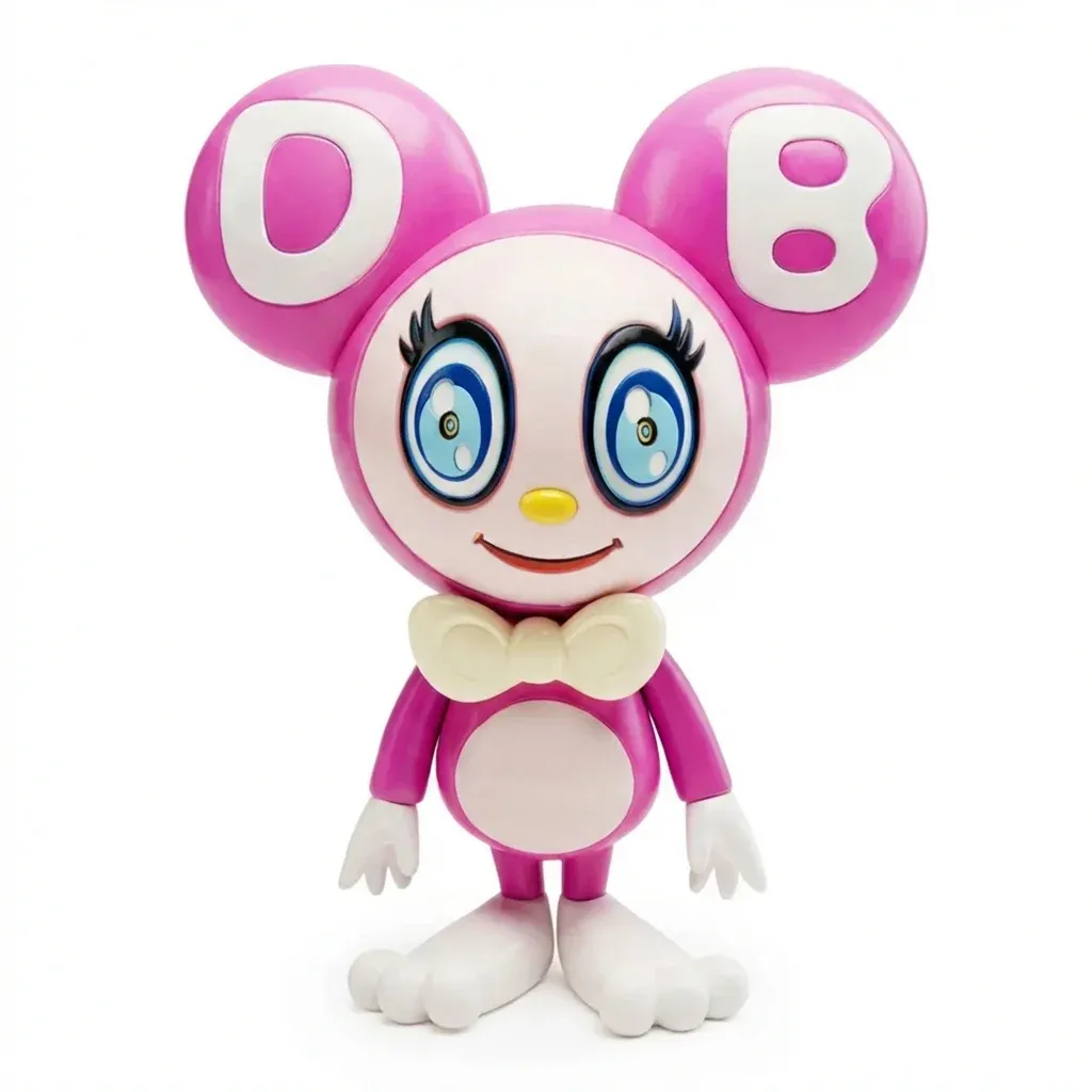TAKASHI MURAKAMI FUCHSIA DOB-KUN