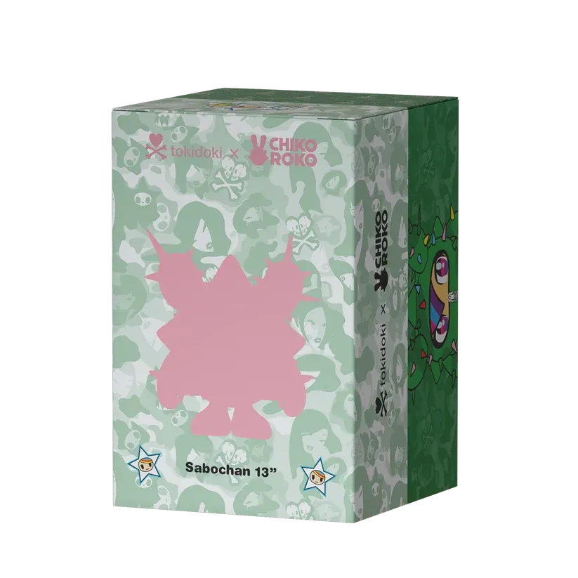 ФИГУРА CHIKOROKO X TOKIDOKI SABOCHAN 33 CM - 2