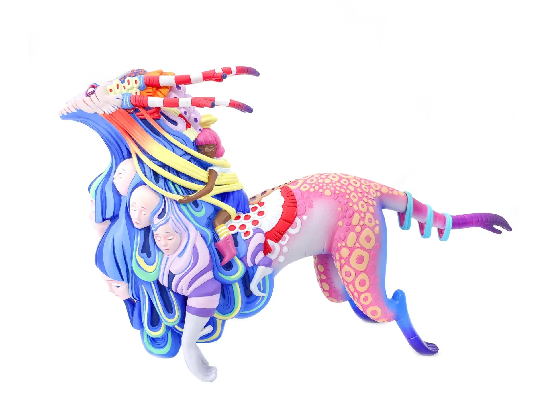 ФИГУРА MEDICOM TOY X LAUREN TSAI BLUE 400% 28 CM - 2
