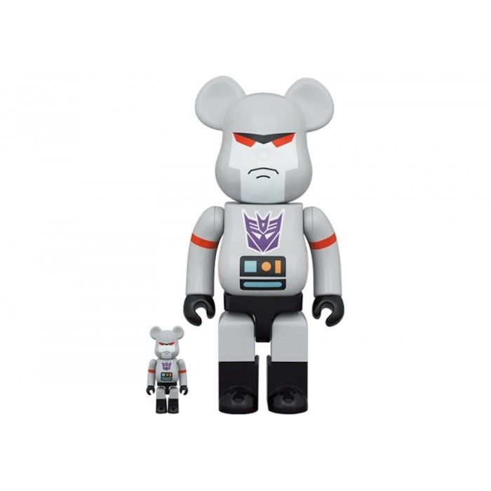 ФИГУРА MEDICOM TOY BEARBRICK TRANSFORMERS MEGATRON 100% & 400% 7 CM & 28 CM