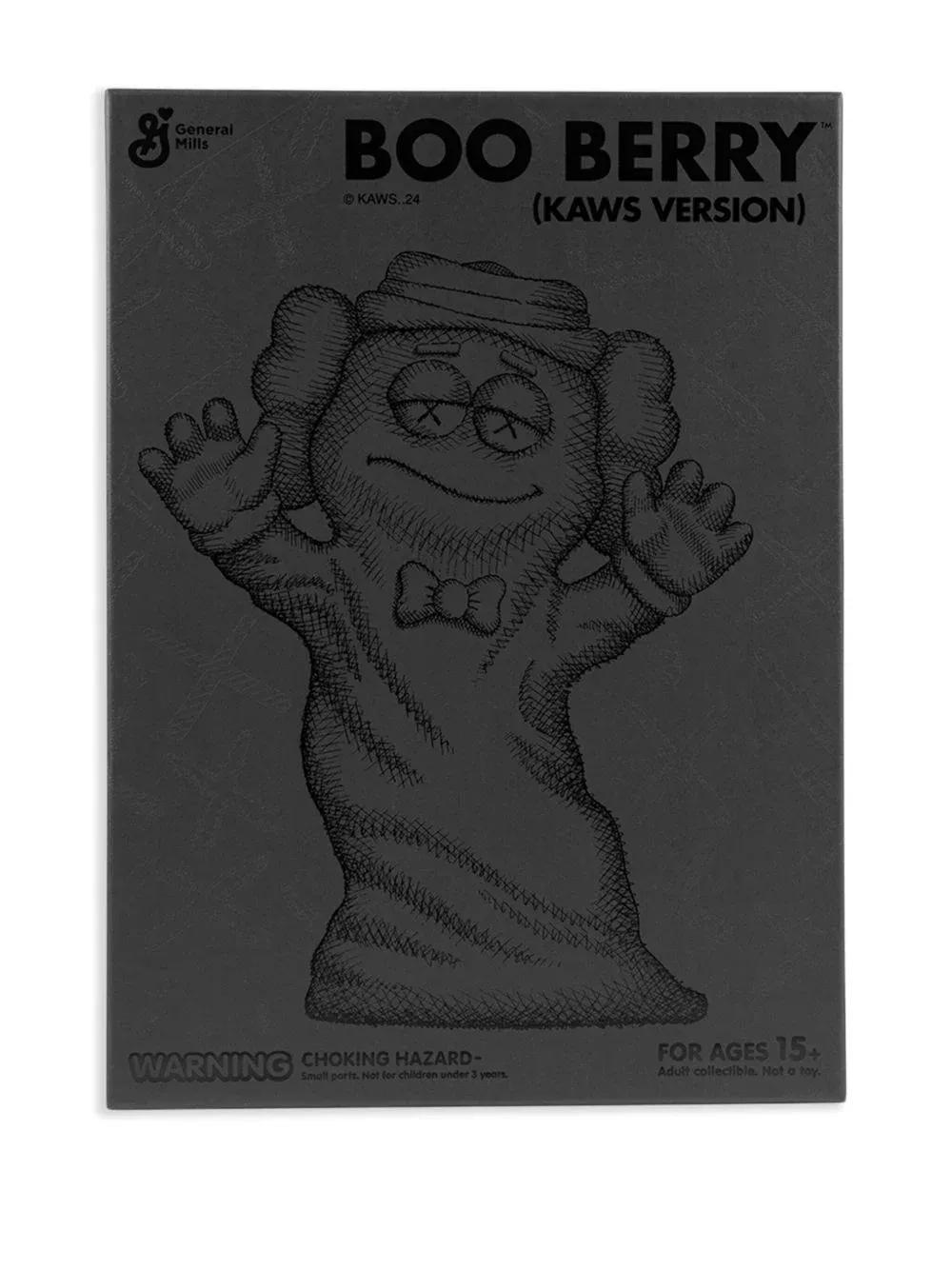 ФИГУРА KAWS BOO BLACK 35 СМ - 3
