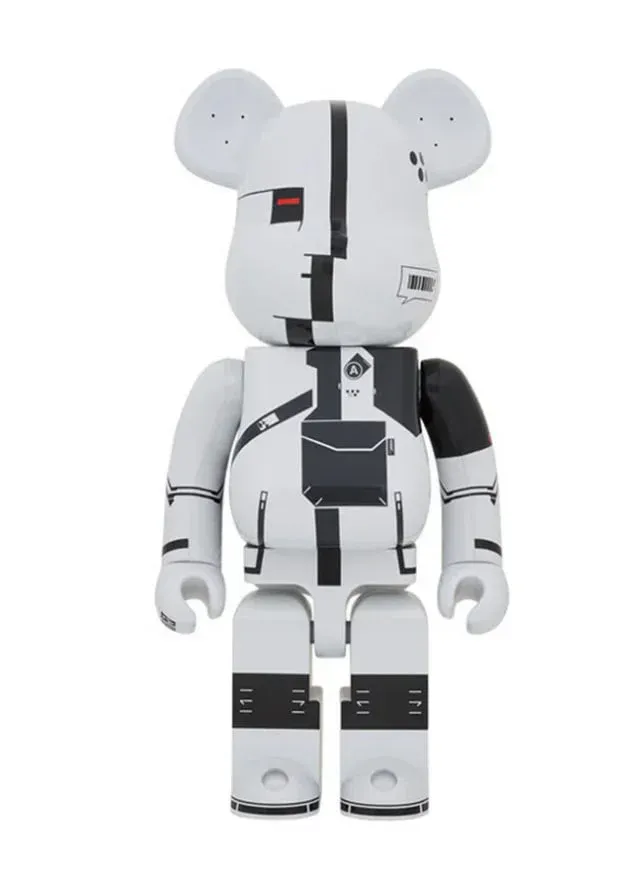 ФИГУРА MEDICOM TOY BEARBRICK ACRONYM WHITE CHROME 1000% 70 CM - 2