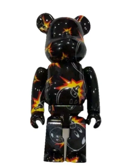 ФИГУРА MEDICOM TOY X DCON23 BEARBRICK THE HUNDREDS 100% & 400% 7 CM & 28 CM - 2