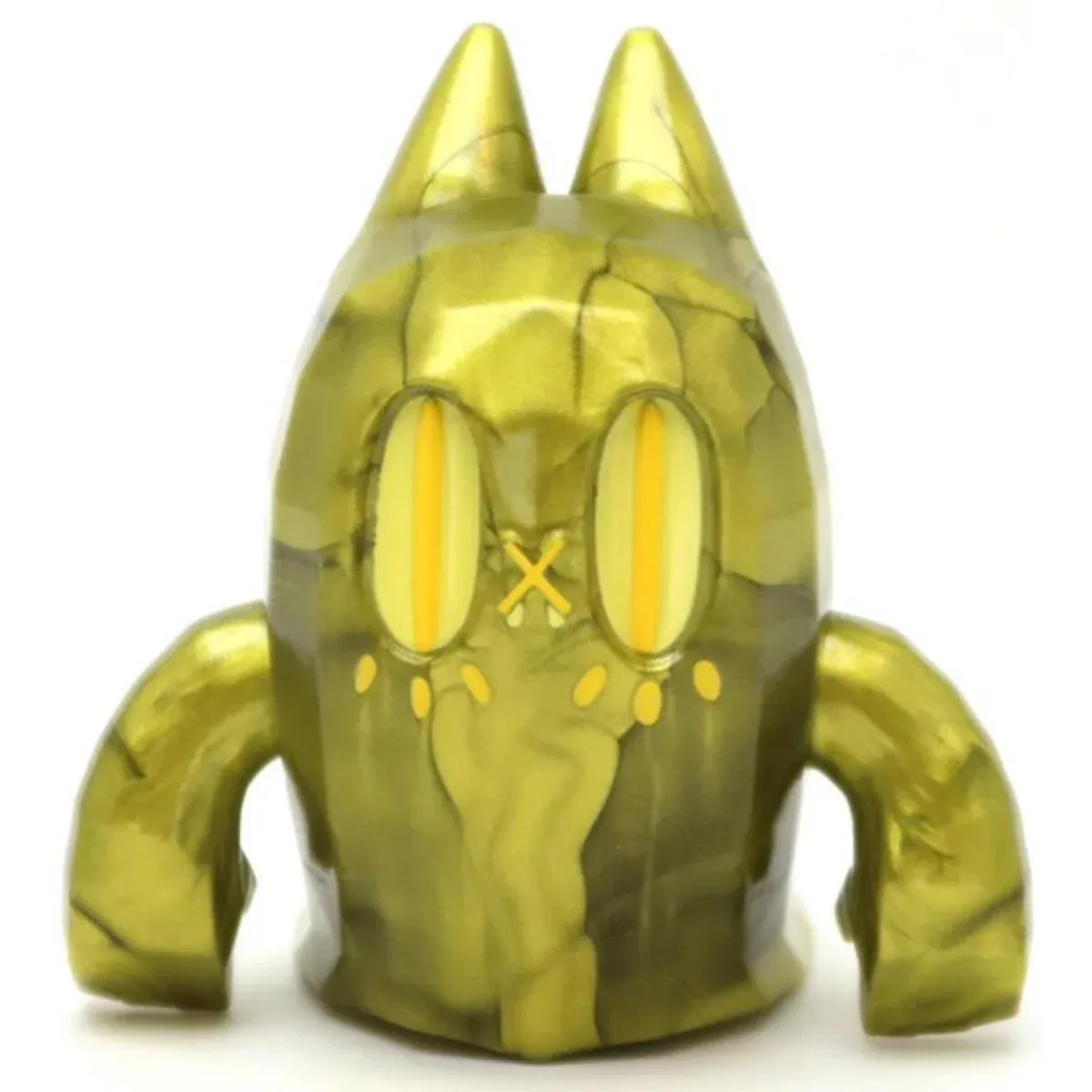 BEN THE GHOST CAT SOFUBI YELLOW JADE