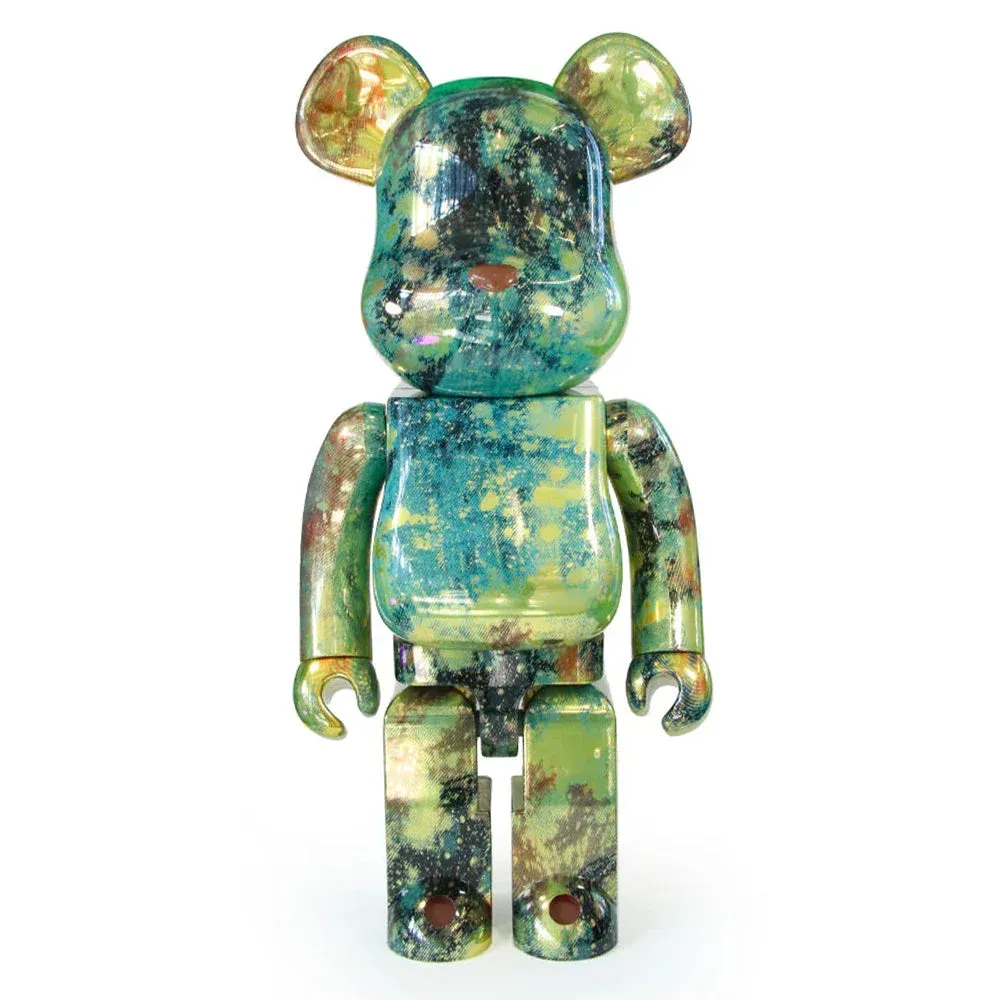 ФИГУРА MEDICOM TOY X DCON23 BEARBRICK PUSHEAD #5 GOLD VER 1000% 70 CM - 1