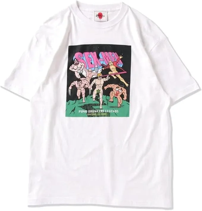 ФУТБОЛКА PUNK DRUNKERS SEX MEN LARGE