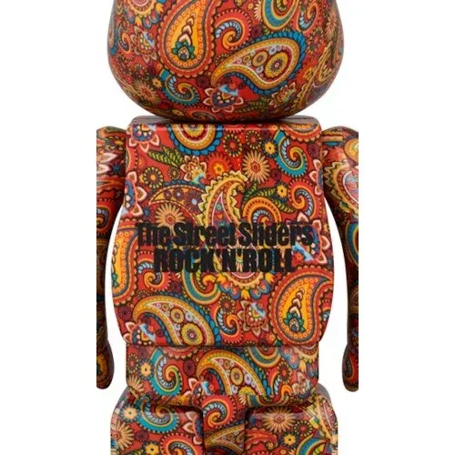 ФИГУРА MEDICOM TOY BEARBRICK STREET SLIDERS ROCKNROLL 100% & 400％ 7 CM & 28 CM - 2