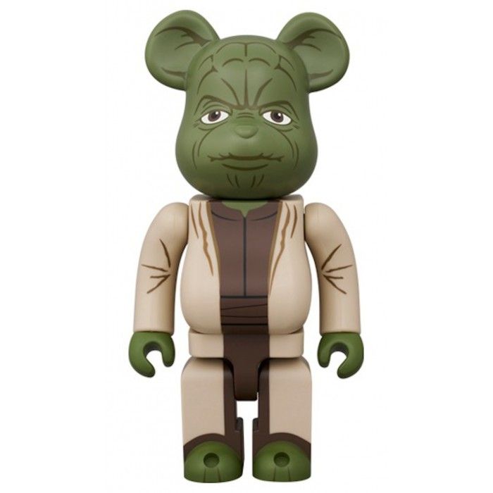 ФИГУРА MEDICOM TOY BEARBRICK STAR WARS YODA ATTACK OF THE CLONES VER. 400% 28 CM