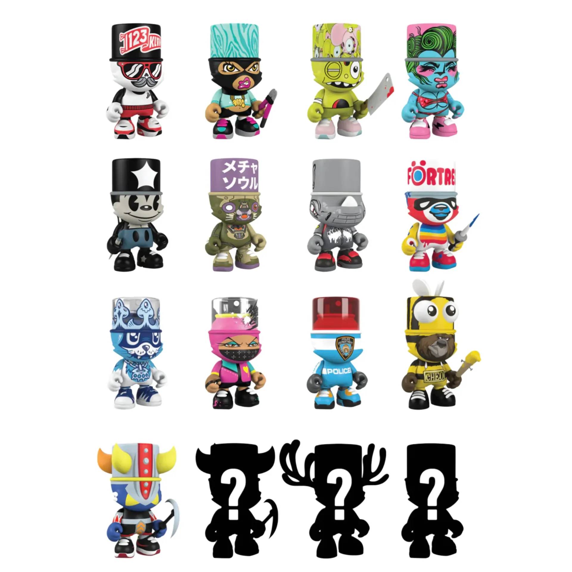 ФИГУРА SUPERPLASTIC KRANKY SERIES 1 Коробка-сюрприз 9 СМ - 2