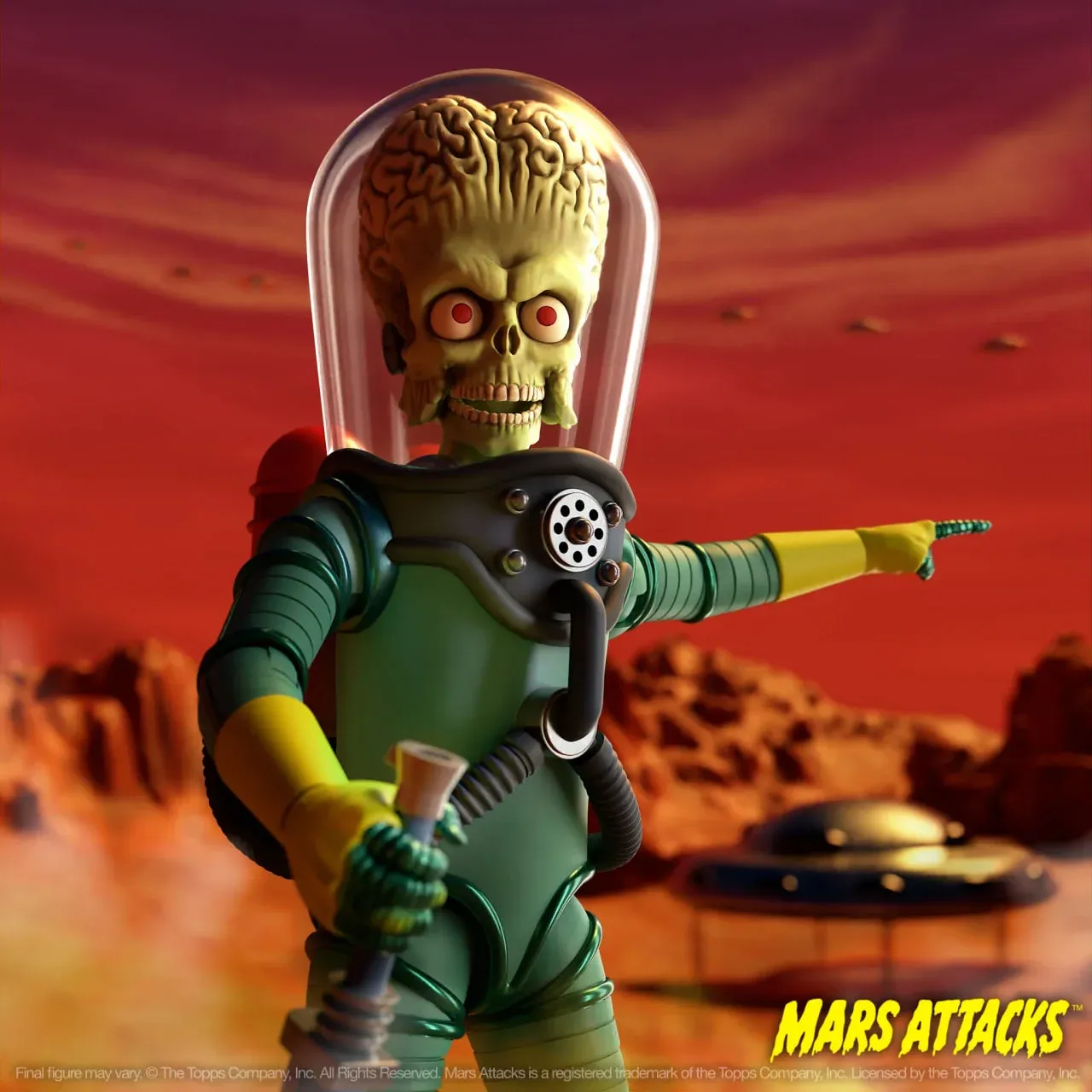 ФИГУРА SUPER7 ULTIMATES MARS ATTACKS 17 CM - 2