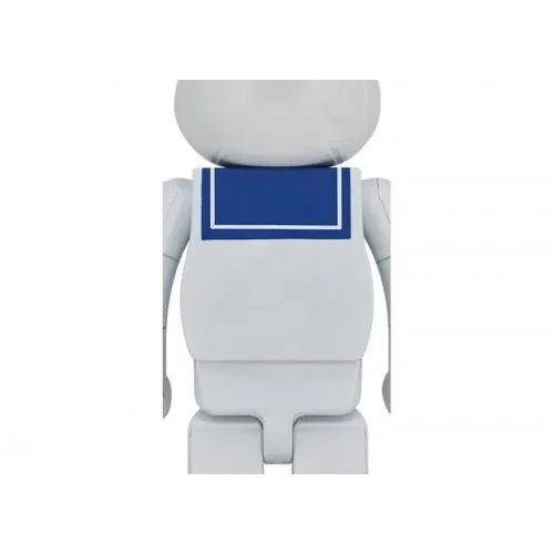 ФИГУРА MEDICOM TOY BEARBRICK STAY PUFT MARSHMALLOW MAN WHITE CHROME VER. 1000% 70 CM - 2