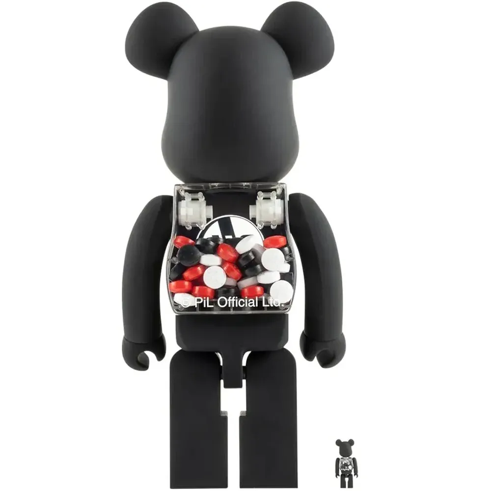 ФИГУРА MEDICOM TOY BEARBRICK PIL 100% & 1000% 7 CM & 70 CM - 2
