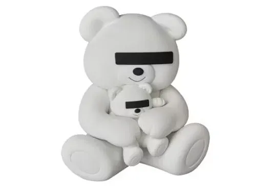 ФИГУРА MEDICOM TOY MEDICOM X UNDERCOVER TOY BEAR FIGURE - WHITE 14 СМ - 2