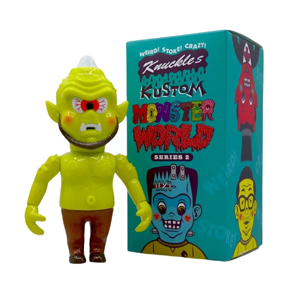 HEADLOCK KNUCKLES KUSTOM MONSTER WORLD BLIND BOX SERIES 2