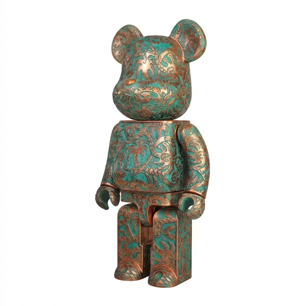 STEVEN HARRINGTON X ROYAL SELANGOR COPPER GREEN PATINA PEWTER 400%