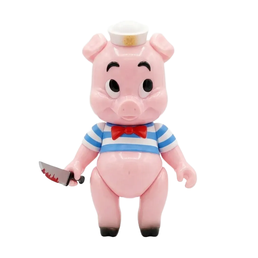 ФИГУРА BLACKBOOK TOYS X FRANK KOZIK PIGGUMS SOFUBI OG COLORWAY 28 СМ