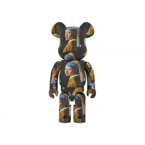 ФИГУРА MEDICOM TOY BEARBRICK JOHANNES VERMEER GIRL WITH A PEARL EARRING 1000% 70 CM