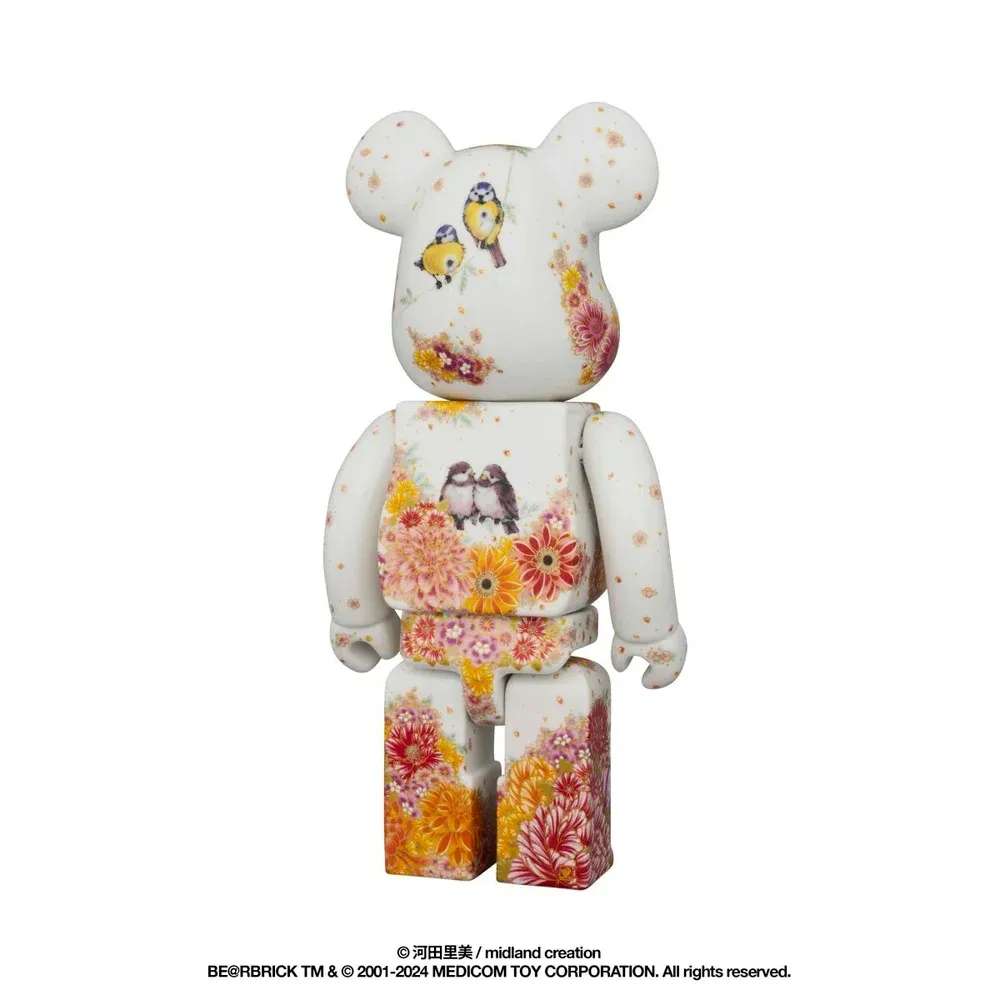 ФИГУРА MEDICOM TOY BEARBRICK KUTANI TAKUMI DYED ARABESQUE MIDLAND CREATION 400% 28 CM - 2
